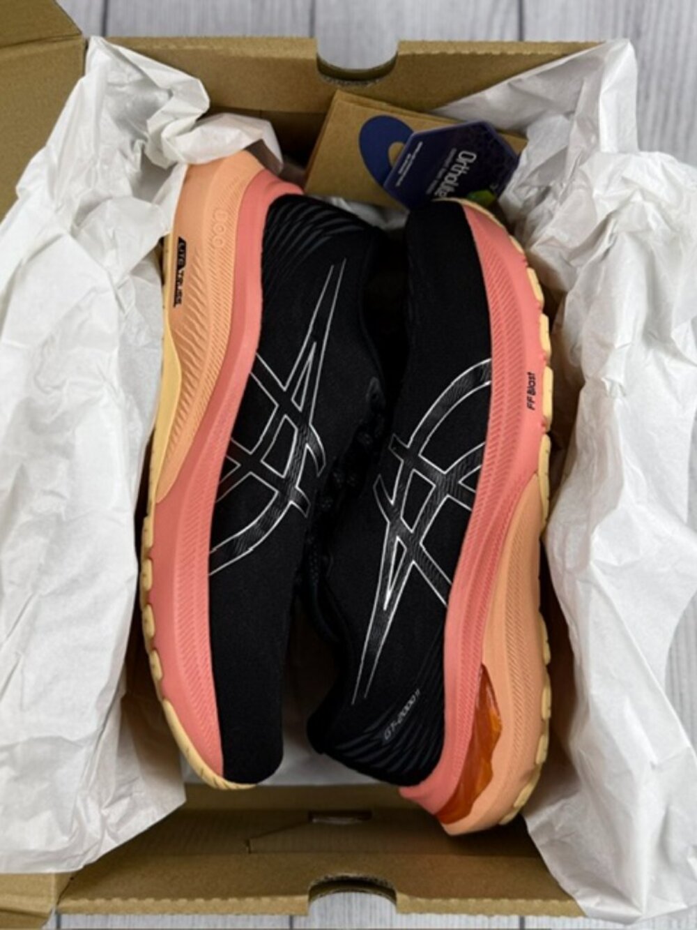 👟NWT Asics GT-2000 11 Running Shoes Black/Pure Silver Women's Size 8 Standard - Picture 12 of 12